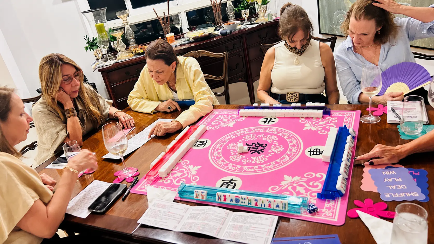 Mahjong en el club 1